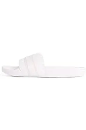 Tommy Hilfiger Chanclas Mujer Poolslide With Webbing elegante, Blanco (Ecru), 37