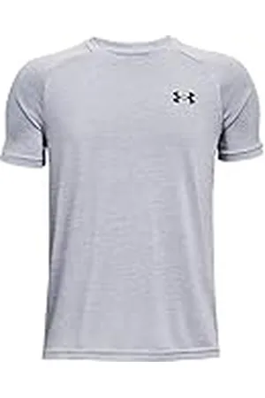 Under Armour Tech 2.0 SS niño Transpirable, Camiseta de Manga Corta Deportiva con Forma Ancha, Niños, , S