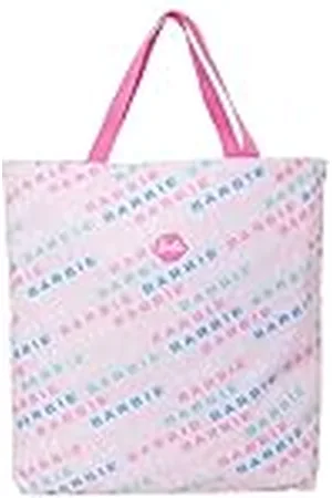 Safta BARBIE LOGOMANIA - Bolso Shopping, Bolso de Mujer, Shopping Bag, Cómodo y Versátil, Calidad y Resistencia, 50x10x45 cm, Color