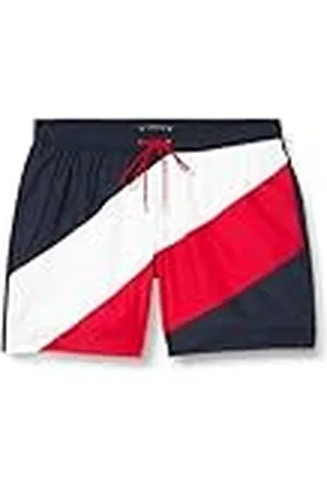 Tommy Hilfiger Bañador Hombre Medium Drawstring Pernera Media, , XXL