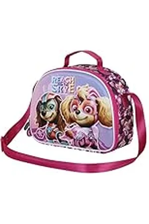 Paw Patrol Patrulla Canina, Bolsa Portamerienda 3D, 25.5 x 20 cm