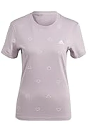 adidas Mujer Essentials Monogram Slim Graphic tee, , M