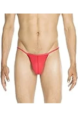 Hom Temptation Plumes G-String, Tanga de hilo para bre, , Small