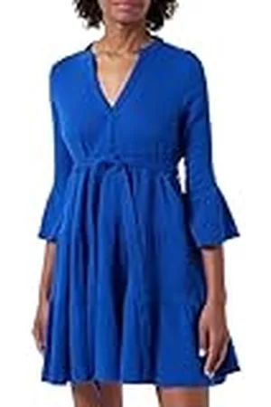 ONLY Onlidia Wvn Noos-Vestido Corto con cinturón 3/4 Verano, , M para Mujer