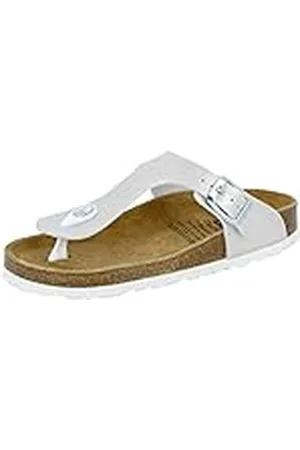 LICO Bioline Trend Kids, Mules Niñas, Silber, 30 EU