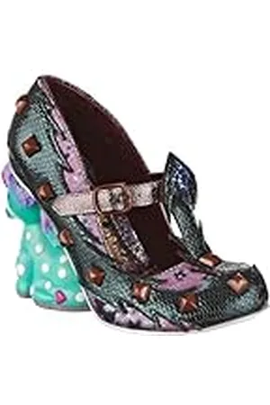 Irregular Choice Cola de Flail, Oxford Mujer, Green, 39 EU