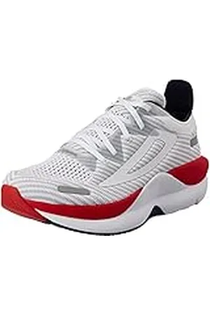 Fila Shocket Run Wmn, Zapatillas para Correr Mujer, White High Risk Red Navy, 37 EU