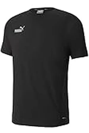 PUMA Camiseta Informal Teamfinal Shirt, Hombre, Negro Black, M