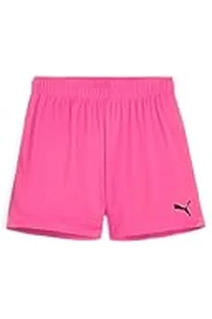 PUMA TeamGOAL Shorts Wmns, Pantalones Cortos de Punto Adultos Unisex, Fluro Pink PES- Black, 705754
