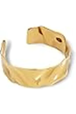 SINGULARU Brazalete Marea Pulseras en Acero con Acabado en Baño de 18Kt - Joyas Para Mujer