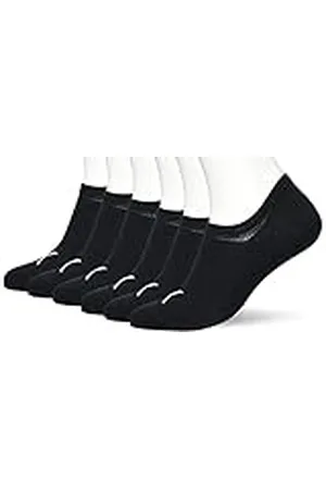 Calvin Klein Footie, Negro , Talla única (Pack de 6) para Hombre