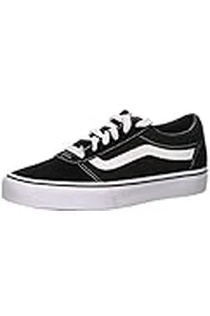 Vans Ward, Zapatillas para Mujer, (SUEDE/CANVAS) BLACK/WHITE, 37 EU