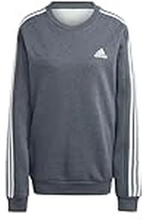adidas Hombre Essentials Fleece 3-Stripes Sweatshirt, , XS