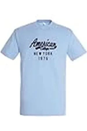 American College T Shirts Manches Courtes Enfants Garçon Fille, Camisetas Unisex Niños,
