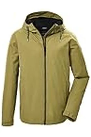 G.I.G.A. DX by killtec Hombre Chaqueta funcional/outdoor impermeable con capucha GW 32 MN JCKT, pistazie, 4XL, 41867-000