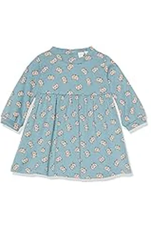 Amazon Vestido Tipo Camiseta en algodón orgánico de Manga Larga Bebé Niña, , Prematuro