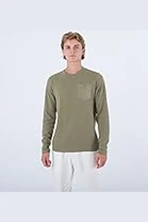Hurley Felton Thermal Crew Ls, Camiseta Hombre, , S