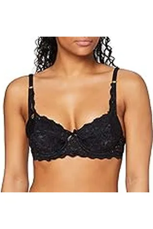 FM London Padded Lace - Sujetador con Push-Up para Mujer, , 100E