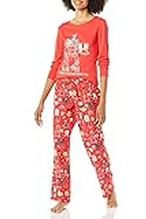 Amazon Disney | Marvel | Star Wars Conjunto de Pijama en Franela Mujer, , XS