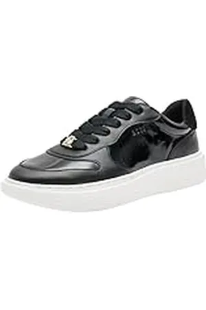 HUGO BOSS Amber_Tenn_Ltpt, Zapatillas Mujer, Black, 40 EU