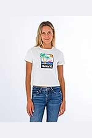 Hurley Mingo Rib Baby Tee, T Shirt Mujer, , XS