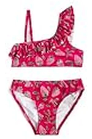Koton Bikini Set Ruffle Detail One Shoulder Strappy, Trajes de baño