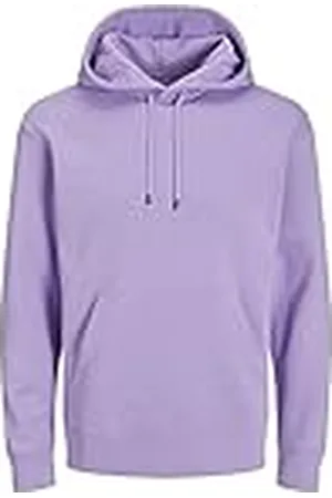 JACK & JONES Jjestar Basic Sweat Hood Noos Sudadera con Capucha, Rosa Morada, XS para Hombre