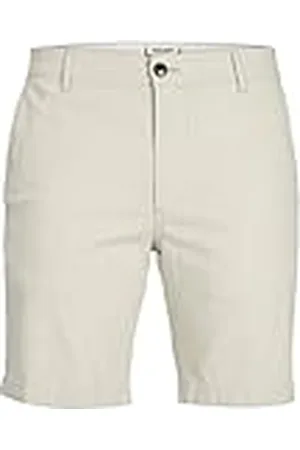 JACK & JONES Jpstdave Jjlinen Shorts AKM PS Pantalones Cortos Chinos, , 46 Grande Hombres