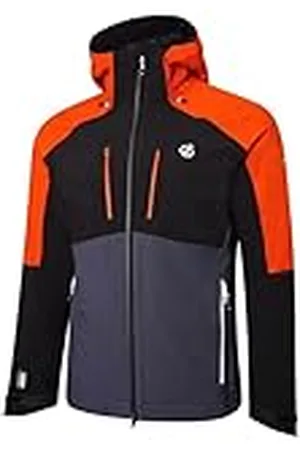 Dare 2B Chaqueta técnica Soaring de Tejido Ligero, elástico, Impermeable y Transpirable, con Cremallera bidireccional y Capucha