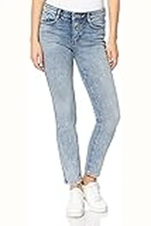 TOM TAILOR 10622022 Alexa Slim, Vaqueros Mujer, Azul (10286 Vintage Stone Wash Denim), 27W / 30L