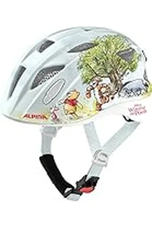Alpina Unisex - Niños, XIMO Disney Casco de Bicicleta, Winnie Pooh, 45-49 cm