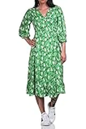 ONLY Onlolivia 3/4 Wrap Midi Dress Wvn Noos Vestido, , XS para Mujer