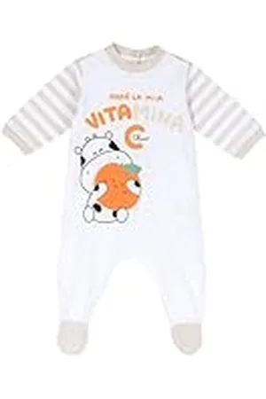 chicco Pelele Recién Nacido, con Cómoda Apertura Posterior con Botones, 100% Algodón, Lavable en Lavadora, Ropa Bebé 0-24 Meses, Diseñado en Italia