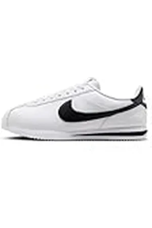 Nike Cortez, Sneaker Hombre, Blanco/Negro, 46 EU