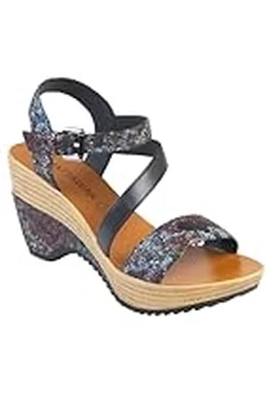 Chattawak 18hmaellefnoir39, Sandalia con talón Mujer, , 39 EU