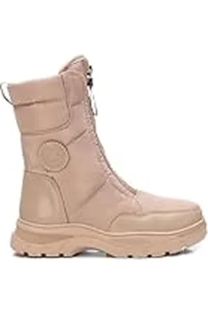 Xti Bota Niña Beige - Calzado Cómodo y Versátil - Moda casual - Modelo 15061303 (Talla 33)