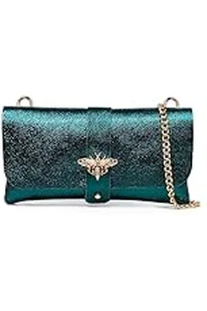 Firenze Artegiani . Amaseno bolso bandolera mujer. Piel auténtica Gamuza Lacada. 23x5,5x12 cm. Color: