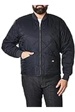 Dickies Hombre, Cazadora con diseño acolchado a rombos, NAVY Talla únicaCURO, M