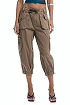 Desigual Pantalón capri cargo