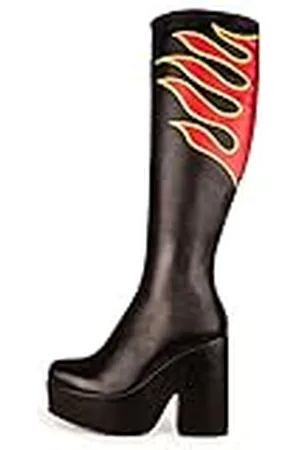 Lamoda Emergencia, Botas Altas hasta la Rodilla Mujer, Color , 38 EU