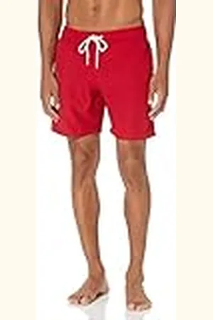 Amazon Bañador de Secado Rápido de 18 Cm Hombre, , L