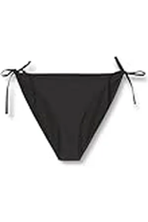 Calvin Klein Braguita de Bikini para Mujer para Anudar En Los Laterales Deporte, Negro (Pvh Black), XL