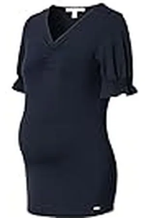 ESPRIT ESPRIT T-Shirt SS Camiseta, Night Sky Blue-485, M para Mujer