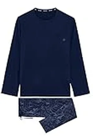 Hom Pyjama Long Kenny Juego de Pijama, , L para bre