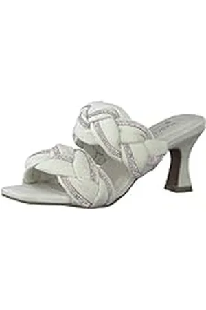 Marco Tozzi 2-2-88309-20, Pantolette para Mujer, Beige (Cream Comb), 39 EU