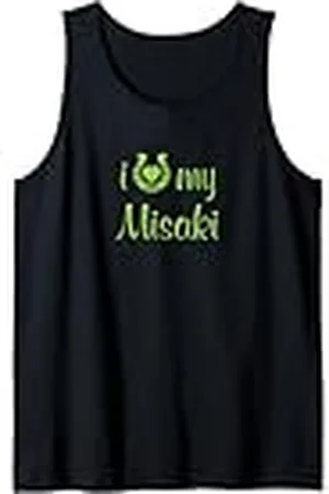 Hip Entrenador de equitación «I Love My Misaki Horse Equestrian Show» Camiseta sin Mangas