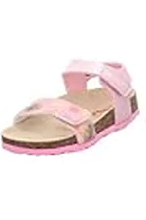 Superfit Fussbettpantoffel 1000123, Sandalias, Pink/Multicolored 5500, 40 EU