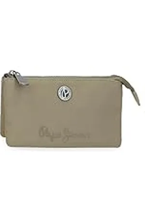 Pepe Jeans Corin Monedero Tres Compartimentos 17,5x9,5x2 cms Poliéster y PU by Joumma Bags