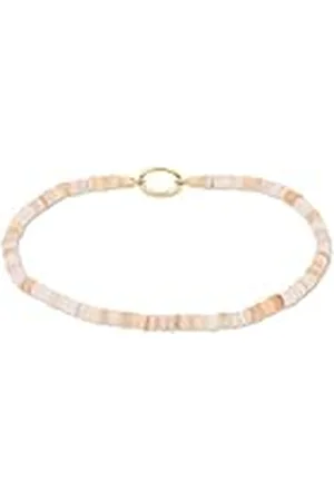 Tamaris Tobillera TJ-0635-A-26 acero inoxidable IP oro, 25 cm, Acero inoxidable, Piedras de concha