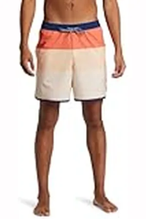 Quiksilver Surfsilk Tijuana Volley 17nb Pantalones Cortos, Parfait de melocotón, L para Hombre